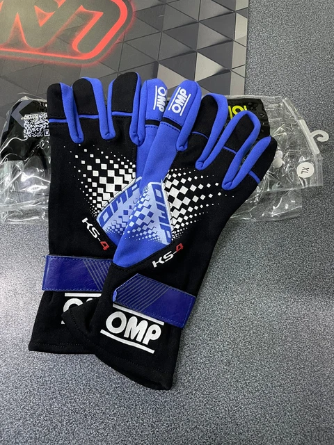 Kk02744E146Xl Ks-4 Kart Gloves Blu/Nero Tg. Xl