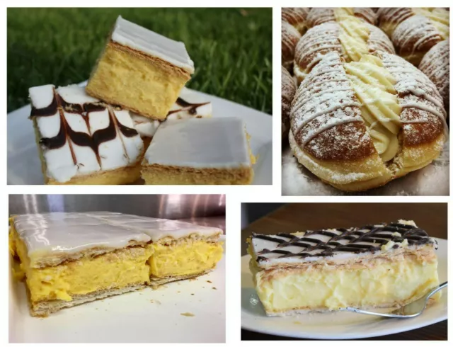 Bakers Cold Set Vanilla Custard Powder For Filling Cakes Tarts Donuts Slices 1Kg