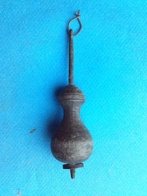 Mouvement D'horloge Comtoise Ancienne Le Coq Chantant Couthenans, Avec Poids Et Clé, à Réviser