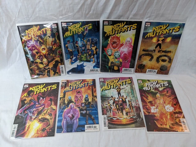 New Mutants #1-8 1 2 3 4 5 6 7 8 Comic Lot Run , Marvel (2019)  Hickman - ~VF/NM