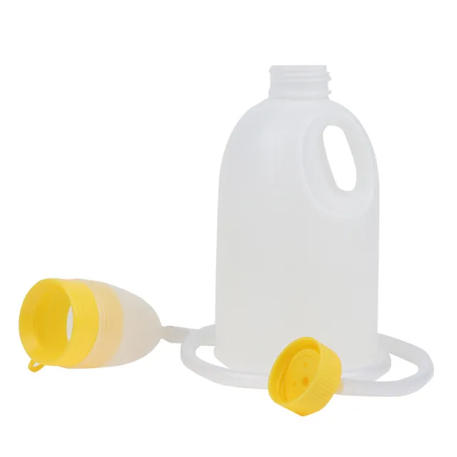 1700ml Portable Home Hospital Male Pee Bottle Urine Collector Storage With P-wf