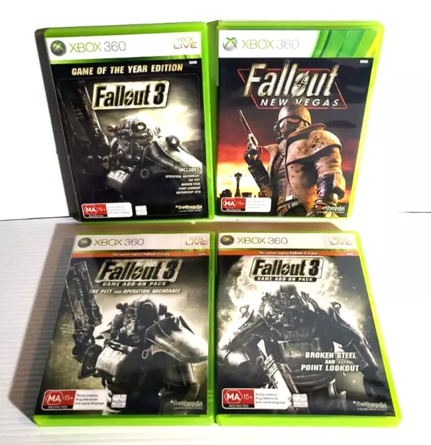 Sony PlayStation 3 - PS3 - 2 Game Bundle: Fallout 3, Fallout New Vegas CIB  Mint