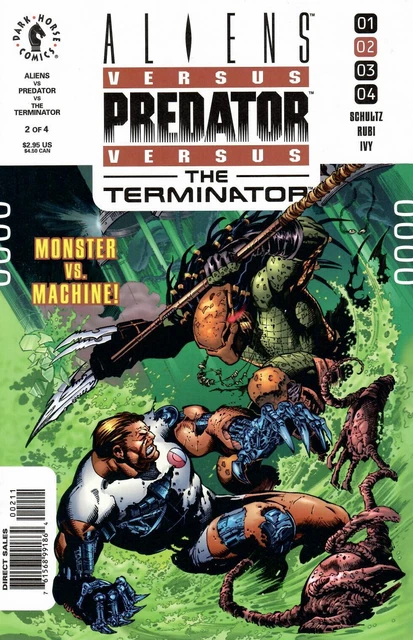 Aliens vs Predator vs The Terminator (Dark Horse, 2000) 9.0 Very Fine/Near Mint