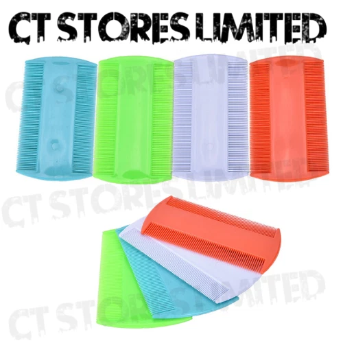 1,2,3,5 Nit Head Lice Comb Fine Tooth Cat Dog Pets Kids Removes Eggs Itchy Scalp