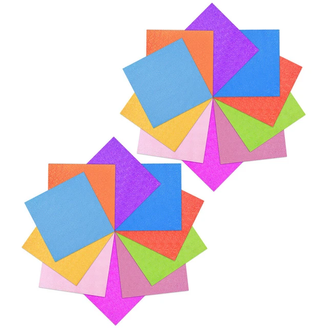 100pcs diy bastalpapier handwerk Papier Kinder DIY Papiere Origami Material
