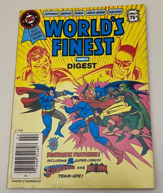 World's Finest DC Blue Ribbon Digest Vol. 5 No. 23 November 1981