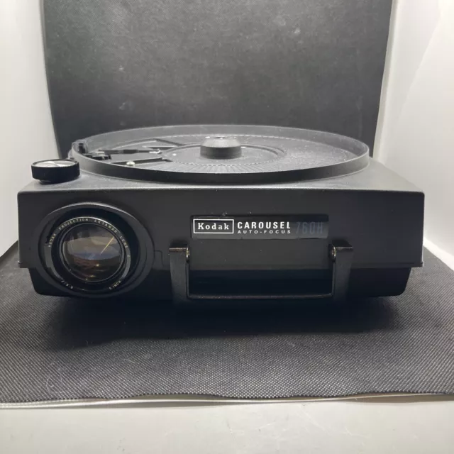 Kodak Carousel 760H Slide Projector With Stack Loader Tested JGA10