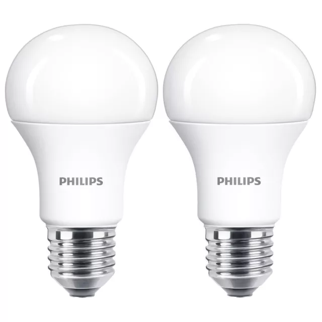 4x Philips 13W = 100W E27 Screw LED CorePro Light Bulb Frosted Warm White 1521lm