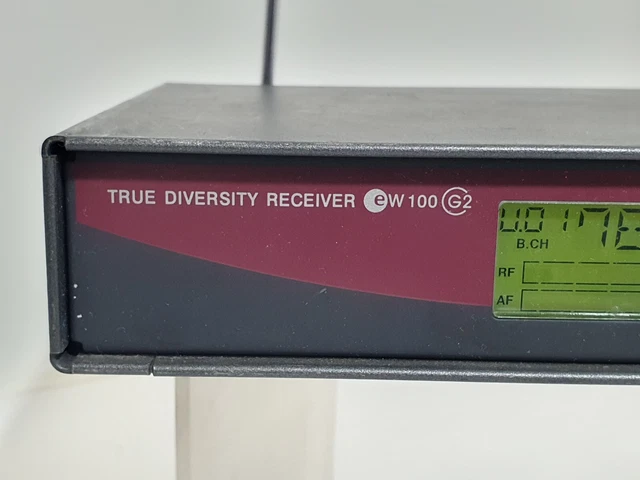 Sennheiser diversity receiver EW100 G2 EM100 786-822 Mhz ricevitore wireless #02 2