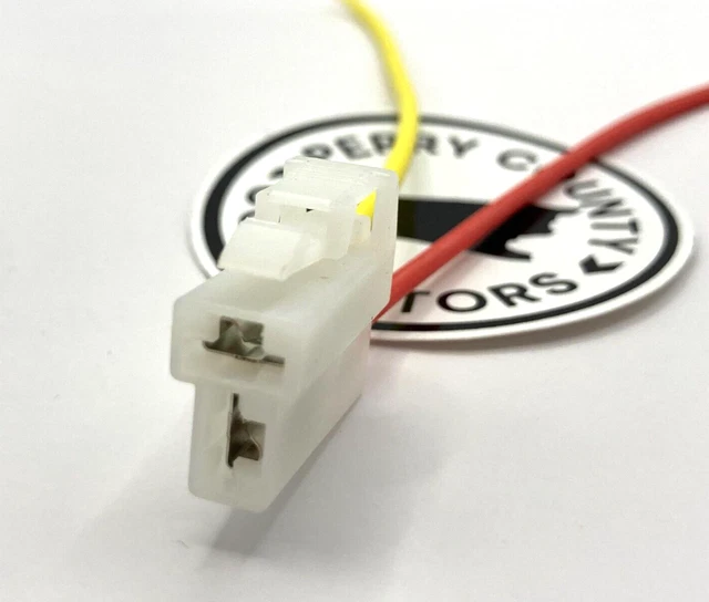 2 PIN &T& Locking Pigtail Repair Alternator Connector John Deere Yanmar