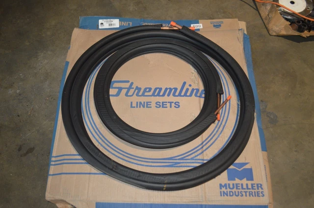 STREAMLINE 3/8 in. x 5/8 in. x 3/8 in. 30 ft. Mini-Split Line Set, 61080300B6