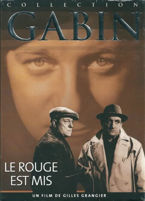 DVD "Le rouge est mis" collection GABIN  N 10   NEUF SOUS BLISTER