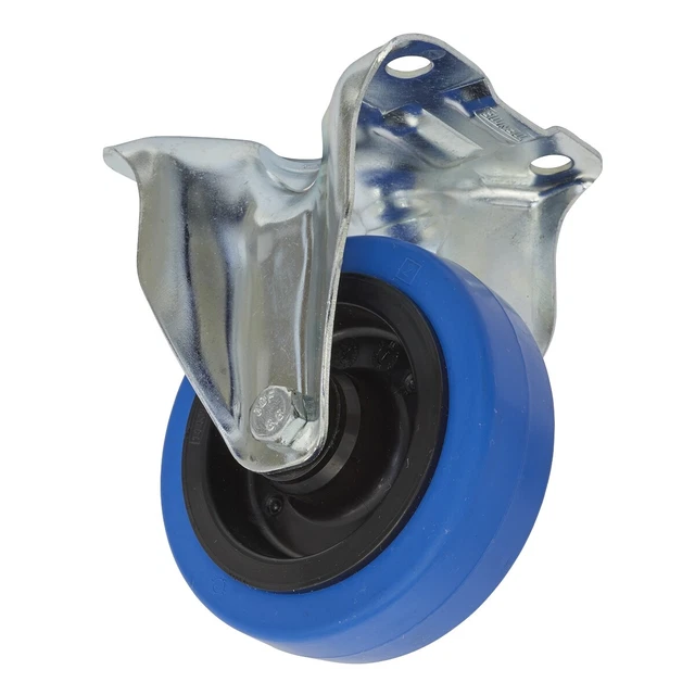 Sealey SCW3100FP Roulette Roue Fixé Plaque Ø100mm