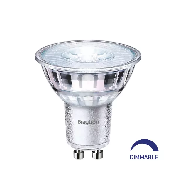 Ampoule LED GU10 5.5W (Eq. 50W) 4000K 38° Dimmable