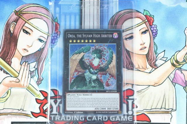 Yu-Gi-Oh! Orea, The Sylvan High Arbiter – Secret Rare Card, MP15-EN028, 1st Edition