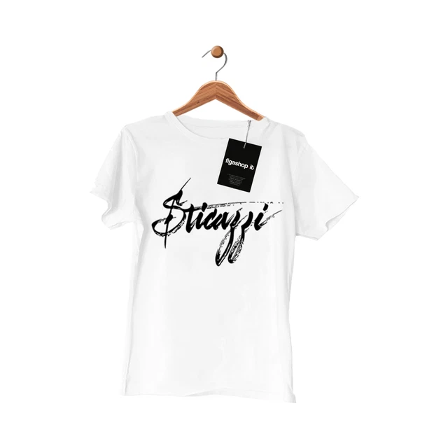 Maglietta t-shirt da donna con scritte divertenti "sti ca**i"