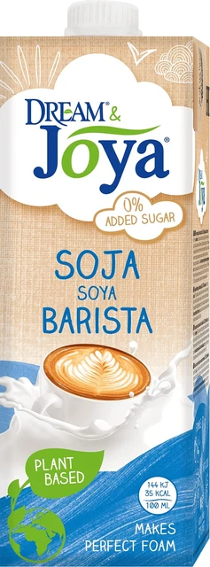 Joya Soja Drink Barista Bio Alternativa Latte Vegan 10x1 Litro NUOVO MHD 4/24