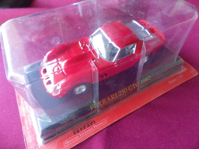 promo  FERRARI  250 GTO 1962  1/43   NEUF DANS SON EMBALLAGE D ORIGINE