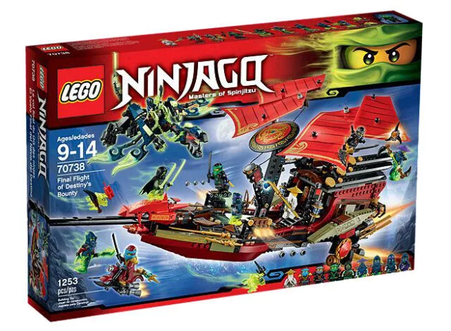 LEGO Der letzte Flug des Ninja-Flugseglers NINJAGO Final Flight 70738 MISB NEU