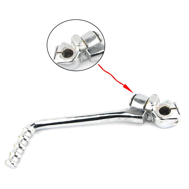US Chrome Universal 16mm Kick Starter Lever Pedal for 50cc-160cc Dirt Pit Bike