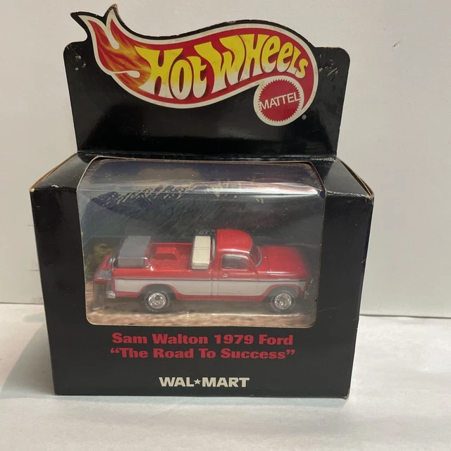 HOT WHEELS WALMART Sam Walton's 1979 Ford F150 Truck Original Packaging