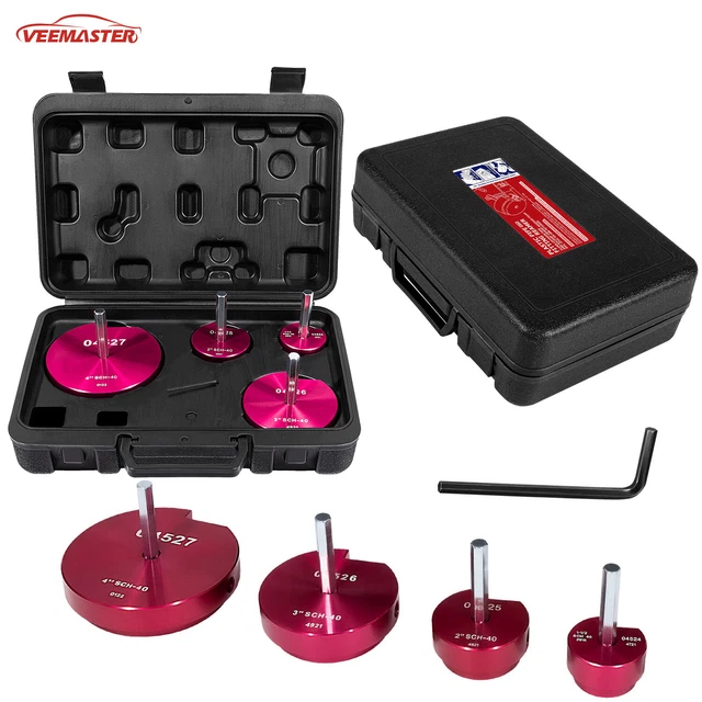 04528 PPRK4 Clean Ream Extreme Plastic Pipe Fitting Reamer 1/2" drills New Kit