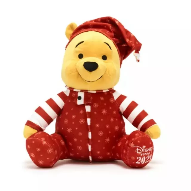 Disney Winnie Puuh Weihnachten Urlaub Jubel Stofftier Plüschtier 30 cm brandneu 