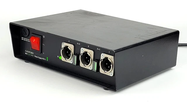 CANFORD TECPRO PS-711 3-Channel Intercom Power Supply ASL/Clearcom ...
