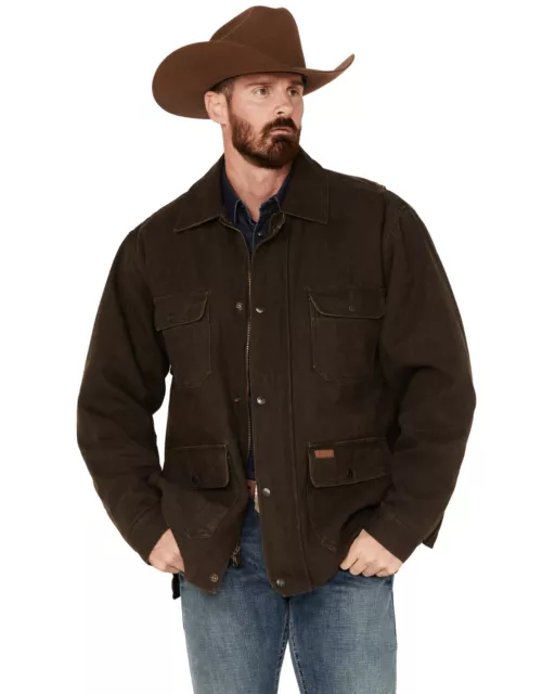 OUTBACK TRADING CO Men's Fleece Lined Thomas Jacket Brown Large $138.97 ...