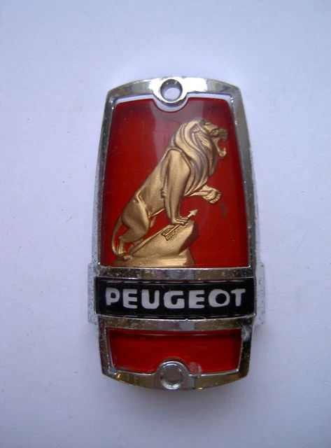 Plaque De Vélo Ancienne Cycles PEUGEOT – Badge Avant 1900, Vintage