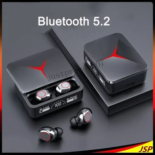 Gaming Bluetooth 5.2 Kopfhörer In-Ear-Kopfhörer BASS Audio Wireless mit Ladebox