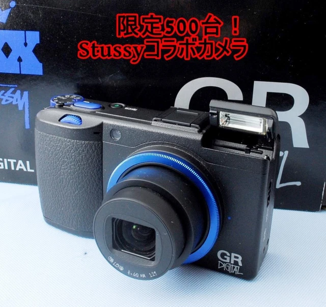 RICOH GR DIGITAL Ⅲ × STUSSY Collaboration Camera Limited Edition Black