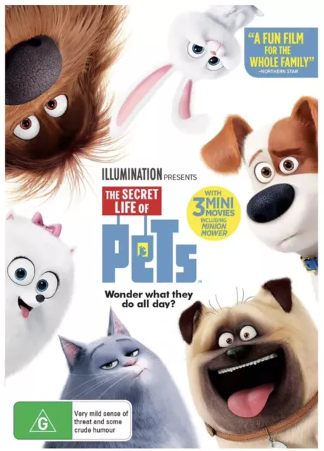 The Secret Life Of Pets (DVD) Brand New & Sealed - Region 4