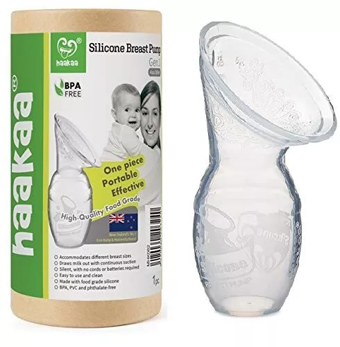 Haakaa Silicone Breastfeeding Manual Breast Pump Milk Pump 100% Food Grade Silic