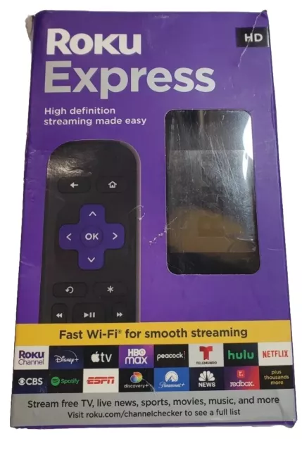Roku Express HD Roku Streaming Device with Remote