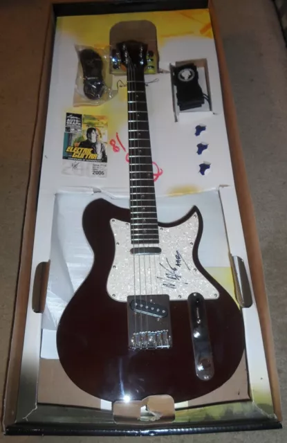 THE ALL AMERICAN REJECTS authentic signed guitar by MIKE KENNERTY  coa autograph