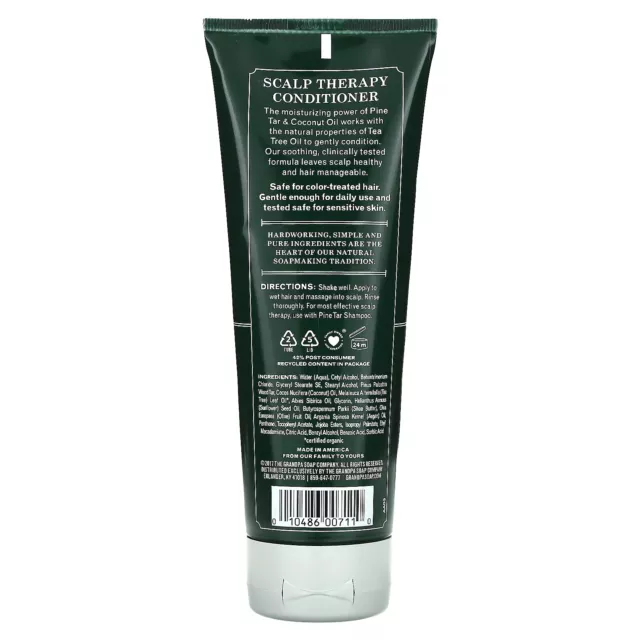 Pine Tar Conditioner, Scalp Therapy, 8 fl oz (237 ml) 2