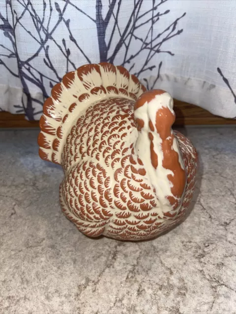 THANKSGIVING PORCELAIN CERAMIC TURKEY FIGURINE DECORATION 7 In