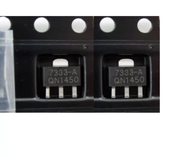 5PCSHT7333-A HT7333 3.3V SOT-89 Low Power Consumption LDO Voltage Regulator