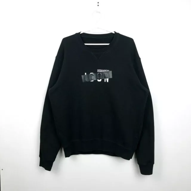 Dsquared2 ICON Embroidery Logo Sweater mens L