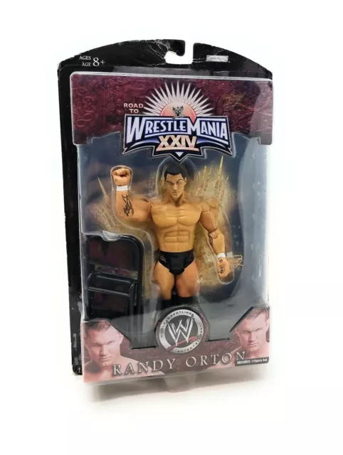 WWE Road To Wrestlemania XXIV Randy Orton  Action Figure - (Jakks Pacific)
