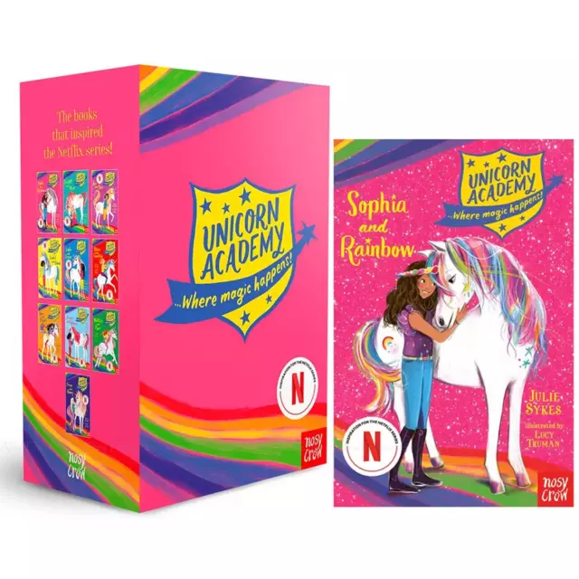 Unicorn Academy Where Magic Happens Julie Sykes Collection Stories 10 Books Set