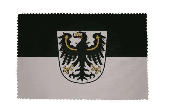 Glasreinigungstuch Brillenputztuch Fahne Flagge Ostpreussen