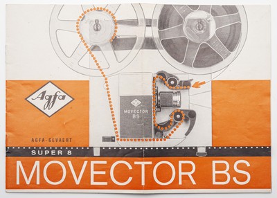 Agfa Cinghia movimento bobine Agfa Movector 888 dual tipo 5706 SUPER 8mm+super 8mm 