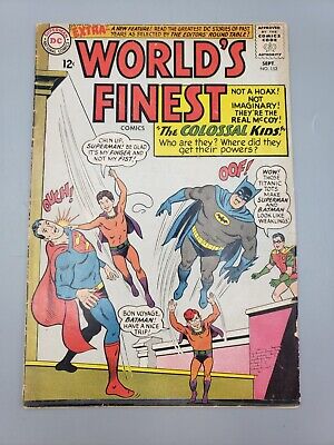 DC Comics World's Finest Vol 1 #152 Sept 1965 Superman & Batman Softcover Book