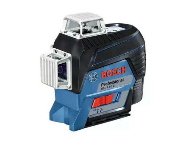 Bosch Professional 360° Line Laser + BM 1 Universal Mount GLL 3-80 C