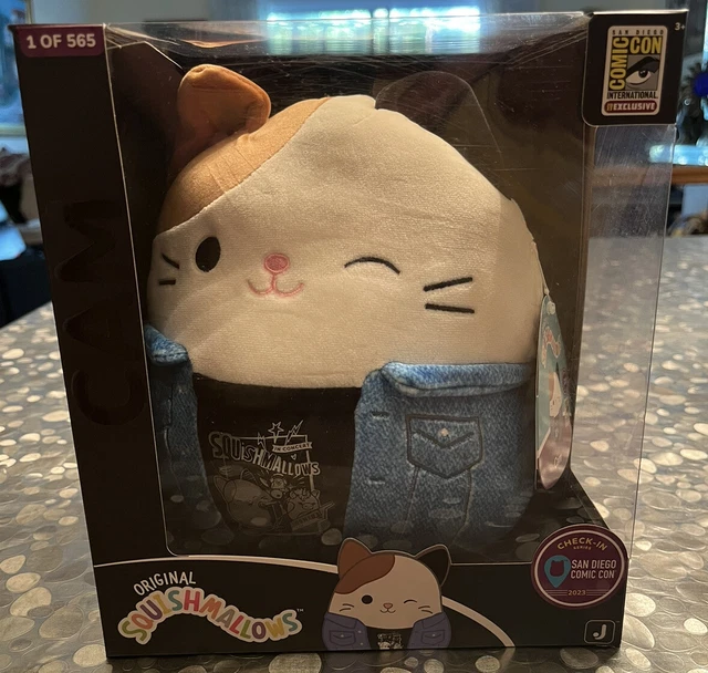 SET OF 4 Squishmallows Check In Series Jazwares 2023 Sdcc Exclusive