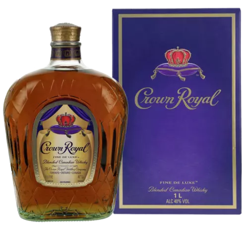 (39,95€/L) Crown Royal | Blended Canadian Whisky | 1 Liter Flasche in Box