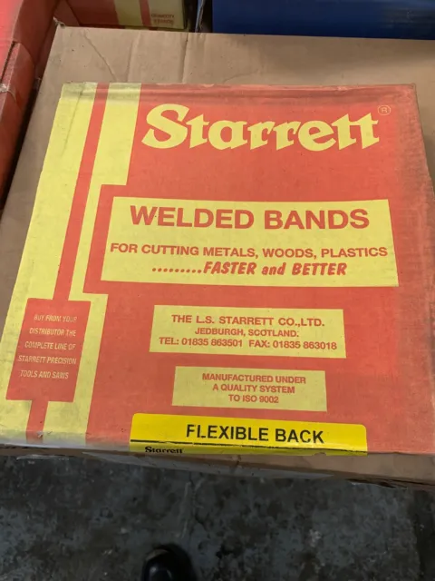3004A/ Starrett Flexible Back Bandsaw Blade 6’7” x ¾” x 14 Raker, Unused, O