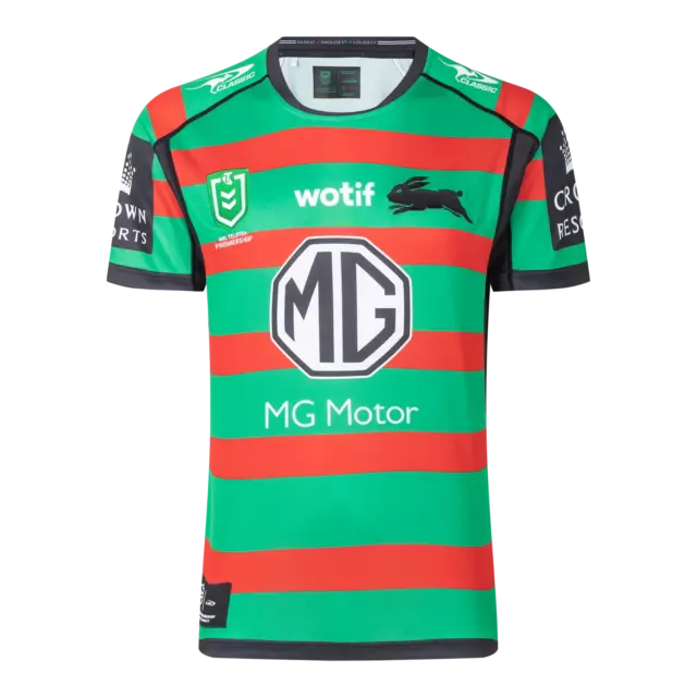 South Sydney Rabbitohs 2023 Home Jersey Mens 2XL - 5XL,Ladies & Kids NRL Classic